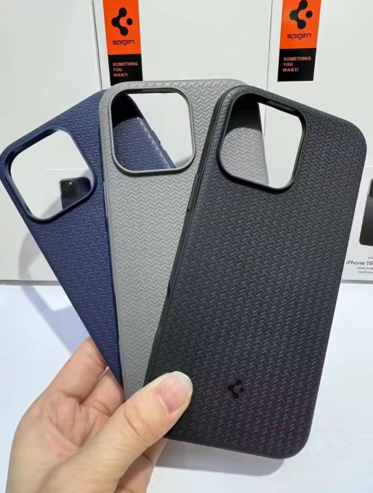 Spigen MagFit Textured Hardshell Phone Case- Apple iPhone 17 Series Spigen MagFit Textured Hardshell Phone Case- Apple iPhone 17 Series